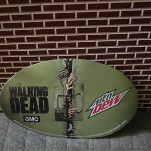 The Walking Dead Mountain Dew Sign